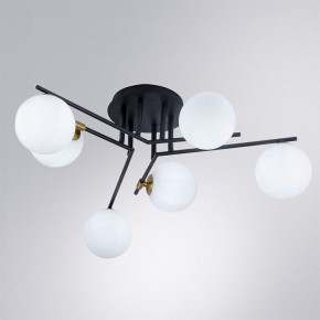 Потолочная люстра Arte Lamp Gemini A2243PL-6BK в Лысьве - lysva.ok-mebel.com | фото 2