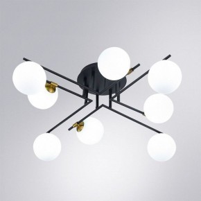 Потолочная люстра Arte Lamp Gemini A2243PL-8BK в Лысьве - lysva.ok-mebel.com | фото 2