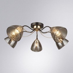 Потолочная люстра Arte Lamp Lily A4366PL-5BK в Лысьве - lysva.ok-mebel.com | фото 2