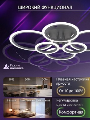 Потолочная люстра Natali Kovaltseva HOME LED LAMPS 81440 в Лысьве - lysva.ok-mebel.com | фото 6