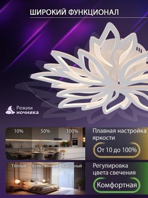 Потолочная люстра Natali Kovaltseva RIF LED LAMPS 81118/6C в Лысьве - lysva.ok-mebel.com | фото 6