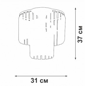 Потолочная люстра Vitaluce V5155 V5155-1/4PL в Лысьве - lysva.ok-mebel.com | фото 4