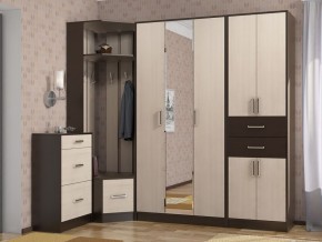 Прихожая ДИАНА-4 сек №10 (Венге/Дуб молочный) в Лысьве - lysva.ok-mebel.com | фото 3