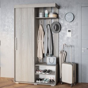 Прихожая Зара ПР-01 (ясень белый) в Лысьве - lysva.ok-mebel.com | фото 3