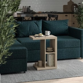 Приставной стол Энкель Т, тамбурат, цвет дуб беленый в Лысьве - lysva.ok-mebel.com | фото 4