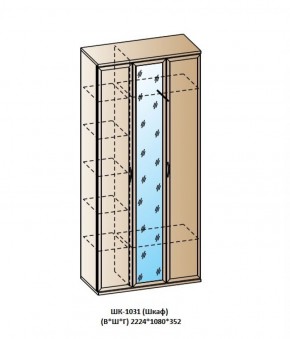 ШК-1031 (Шкаф) в Лысьве - lysva.ok-mebel.com | фото