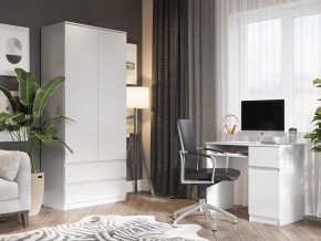 Шкаф 2-ств. с 2 ящиками "Бьянко" в Лысьве - lysva.ok-mebel.com | фото 4