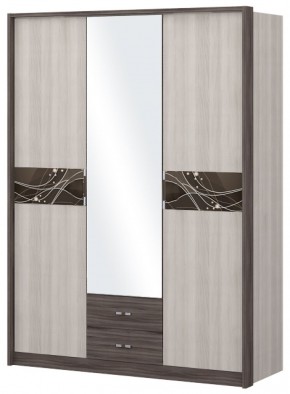 Шкаф 3-х дверный с зеркалом Шк68.2 МС Николь в Лысьве - lysva.ok-mebel.com | фото