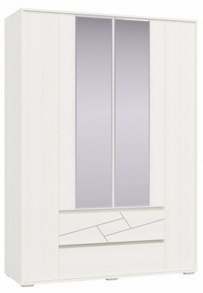 Шкаф 4-х дверный с ящиками АДЕЛИНА (4-4833рам.б) в Лысьве - lysva.ok-mebel.com | фото