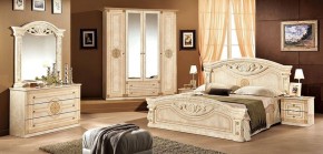 Шкаф 4-х дверный с зеркалами (02.144) Рома (беж) в Лысьве - lysva.ok-mebel.com | фото 3