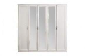 Шкаф 5-ти ств (2+1+2) с зеркалами Мишель (комплект) в Лысьве - lysva.ok-mebel.com | фото 2