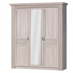 Шкаф для одежды 3-х дверный №180 "Лючия" Дуб оксфорд серый в Лысьве - lysva.ok-mebel.com | фото