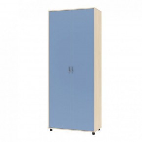 Шкаф для одежды Дельта-2 Дуб молочный/Голубой в Лысьве - lysva.ok-mebel.com | фото