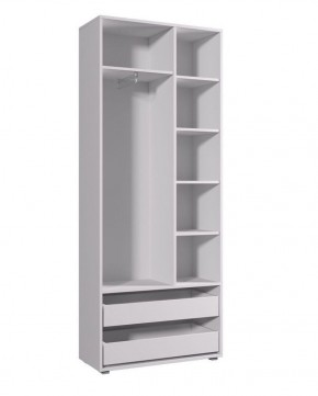 Шкаф ДМ 800 с 2-мя ящиками (белый) в Лысьве - lysva.ok-mebel.com | фото 2