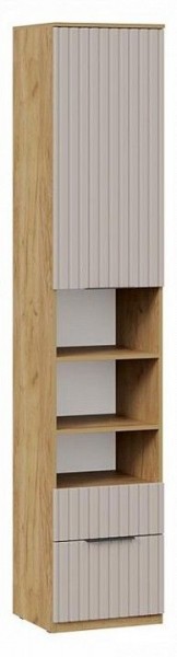 Шкаф комбинированный Хилтон Исп. 2 в Лысьве - lysva.ok-mebel.com | фото 2