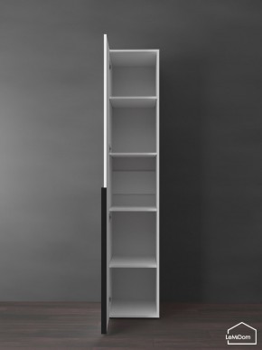 Шкаф Linnea MHR-1-2 2050х400х510 (Белый-М 11.1.2) в Лысьве - lysva.ok-mebel.com | фото 4