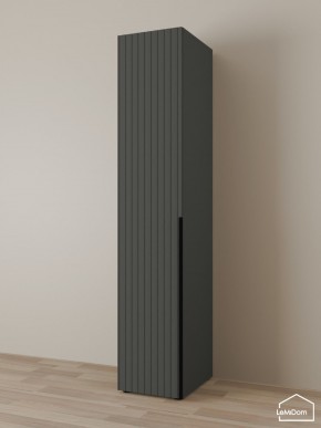 Шкаф Linnea MHR-1-2 2050х400х510 (Графит-М 11.1.25) в Лысьве - lysva.ok-mebel.com | фото
