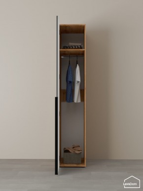 Шкаф Linnea MHR-1 2050х400х510 (ДВ-М 11.1.25) в Лысьве - lysva.ok-mebel.com | фото 4