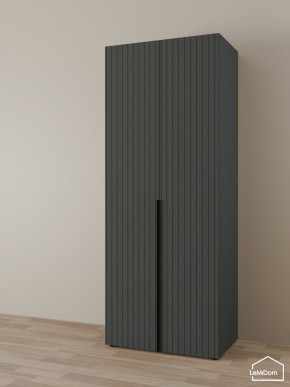 Шкаф Linnea MHR-2 2050х800х510 (Графит-М 11.1.25) в Лысьве - lysva.ok-mebel.com | фото