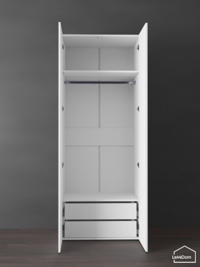 Шкаф Linnea MHR-2PO-3 2050х800х510 (Белый-М 11.1.2) в Лысьве - lysva.ok-mebel.com | фото 4