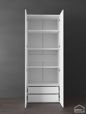 Шкаф Linnea MHR-2PO-4 2050х800х510 (Белый-М 11.1.2) в Лысьве - lysva.ok-mebel.com | фото 5