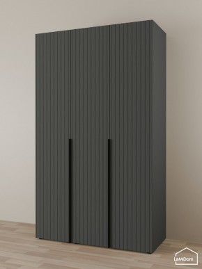 Шкаф Linnea MHR-3-1 2050х1200х510 (Графит-М 11.1.25) в Лысьве - lysva.ok-mebel.com | фото
