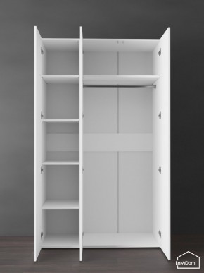 Шкаф Linnea MHR-3PO-1 2050х1200х510 (Белый-М 11.1.1) в Лысьве - lysva.ok-mebel.com | фото 5
