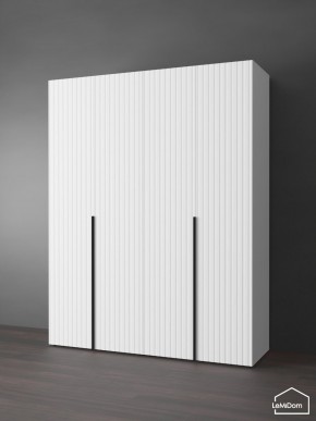 Шкаф Linnea MHR-4-1 2050х1600х510 (Белый-М 11.1.2) в Лысьве - lysva.ok-mebel.com | фото
