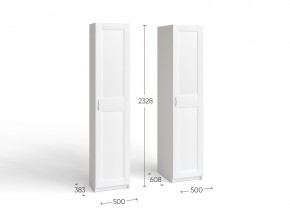 Шкаф МАКС однодверный узкий, цвет белый в Лысьве - lysva.ok-mebel.com | фото 3