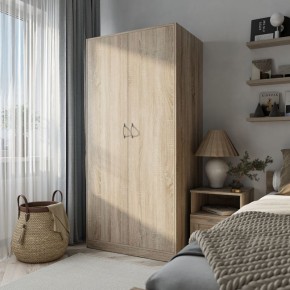 Шкаф ОРИОН двухдверный, цвет Дуб Сонома в Лысьве - lysva.ok-mebel.com | фото 4