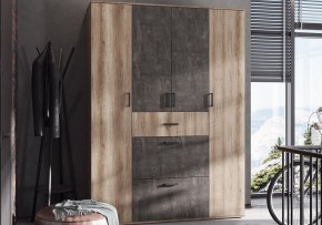 Шкаф платяной Паркинс в Лысьве - lysva.ok-mebel.com | фото 5