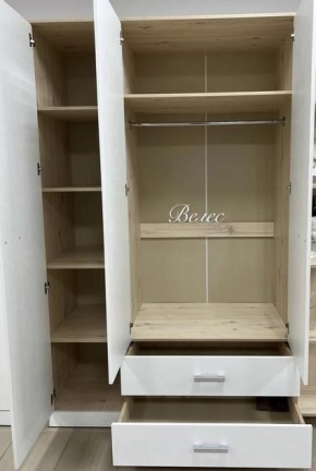 Шкаф "Милана" 3-х створчатый с 2 ящиками в Лысьве - lysva.ok-mebel.com | фото 2