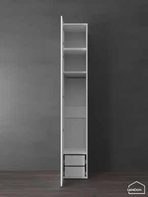 Шкаф с антресолью Linnea MHR-1POA-3 2450х400х510 (Белый-М 11.1.1) в Лысьве - lysva.ok-mebel.com | фото 5