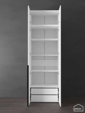 Шкаф с антресолью Linnea MHR-2A-4 2450х800х510 (Белый-М 11.1.2) в Лысьве - lysva.ok-mebel.com | фото 6