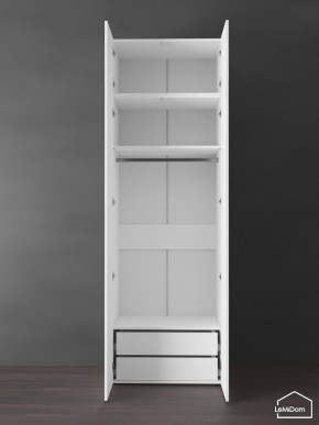 Шкаф с антресолью Linnea MHR-2POA-3 2450х800х510 (Белый-М 11.1.1) в Лысьве - lysva.ok-mebel.com | фото 5