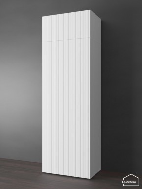 Шкаф с антресолью Linnea MHR-2POA-4 2450х800х510 (Белый-М 11.1.1) в Лысьве - lysva.ok-mebel.com | фото