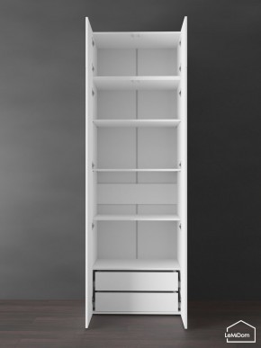 Шкаф с антресолью Linnea MHR-2POA-4 2450х800х510 (Белый-М 11.1.2) в Лысьве - lysva.ok-mebel.com | фото 6