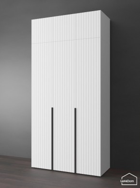 Шкаф с антресолью Linnea MHR-3A-1 2450х1200х510 (Белый-М 11.1.2) в Лысьве - lysva.ok-mebel.com | фото