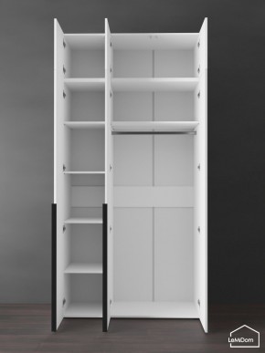 Шкаф с антресолью Linnea MHR-3A-1 2450х1200х510 (Белый-М 11.1.2) в Лысьве - lysva.ok-mebel.com | фото 5