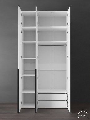Шкаф с антресолью Linnea MHR-3A-2 2450х1200х510 (Белый-М 11.1.1) в Лысьве - lysva.ok-mebel.com | фото 6