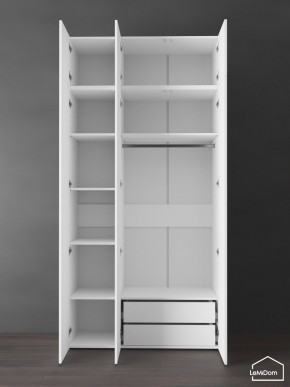 Шкаф с антресолью Linnea MHR-3POA-2 2450х1200х510 (Белый-М 11.1.2) в Лысьве - lysva.ok-mebel.com | фото 6