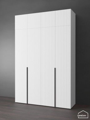 Шкаф с антресолью Linnea MHR-4A-1 2450х1600х510 (Белый-М 11.1.2) в Лысьве - lysva.ok-mebel.com | фото