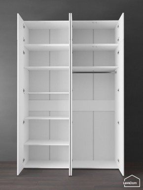 Шкаф с антресолью Linnea MHR-4POA-1 2450х1600х510 (Белый-М 11.1.1) в Лысьве - lysva.ok-mebel.com | фото 4