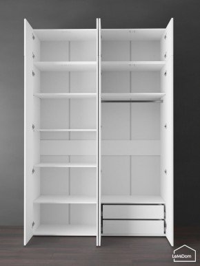 Шкаф с антресолью Linnea MHR-4POA-2 2450х1600х510 (Белый-М 11.1.1) в Лысьве - lysva.ok-mebel.com | фото 5