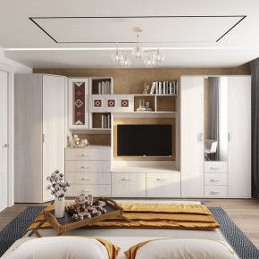 Шкаф угловой Белла (Ясень белый) в Лысьве - lysva.ok-mebel.com | фото 3