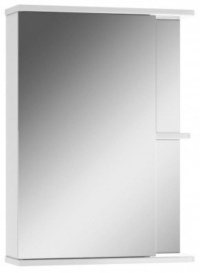 Шкаф-зеркало Норма 1-50 левый АЙСБЕРГ (DA1601HZ) в Лысьве - lysva.ok-mebel.com | фото 1