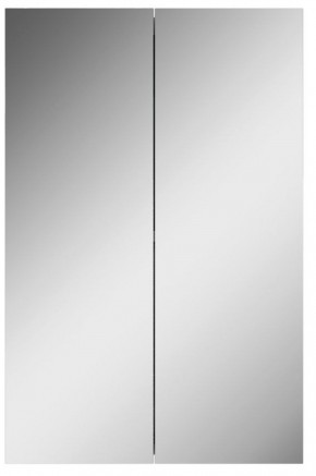 Шкаф-зеркало Норма 45 2 двери АЙСБЕРГ (DA1635HZ) в Лысьве - lysva.ok-mebel.com | фото 4