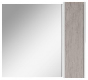 Шкаф-зеркало Uno 80 Дуб серый левый/правый Домино (DU1504HZ) в Лысьве - lysva.ok-mebel.com | фото 5