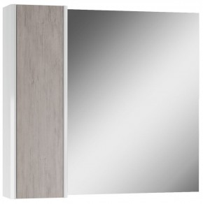 Шкаф-зеркало Uno 80 Дуб серый левый/правый Домино (DU1504HZ) в Лысьве - lysva.ok-mebel.com | фото 6