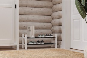 Скамья 85х37 Кантри для обуви белая в Лысьве - lysva.ok-mebel.com | фото 4